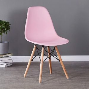 ghế eames không tay chân gỗ ag-07