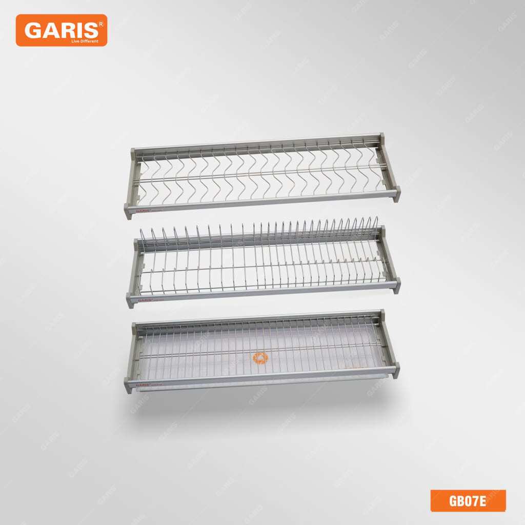 4. giá để bát đĩa inox 3 tầng cố định gb07e