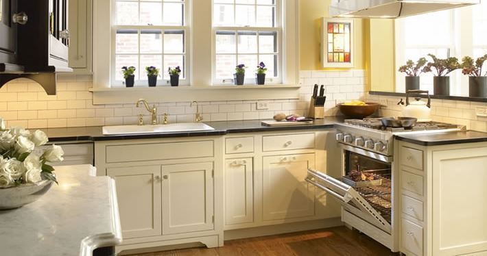 30 mẫu tủ bếp đẹp hình chữ l hiện đại nhất xu hướng năm 2024