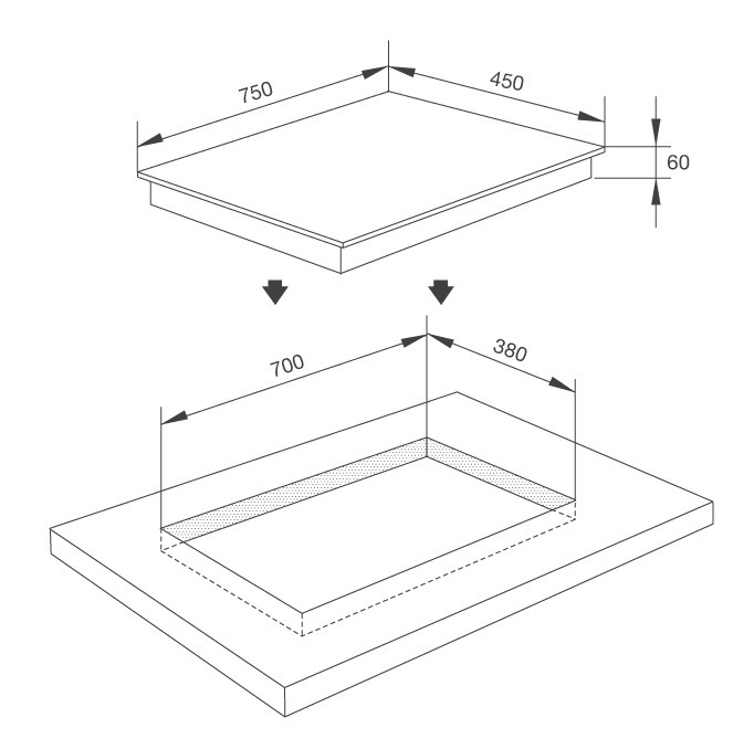 bếp điện từ malloca mh-02i n mặt kính âm