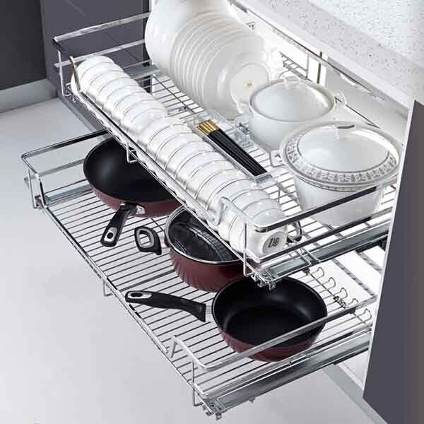 4. giá để bát đĩa inox 3 tầng cố định gb07e