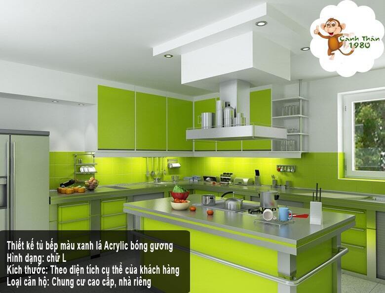 30 mẫu tủ bếp đẹp hình chữ l hiện đại nhất xu hướng năm 2024