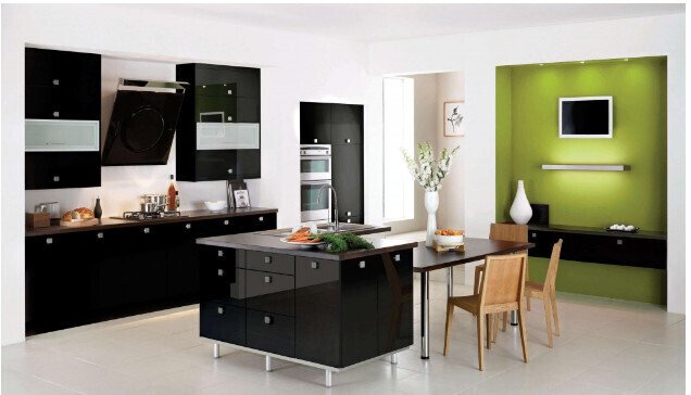 30 mẫu tủ bếp đẹp hình chữ l hiện đại nhất xu hướng năm 2024