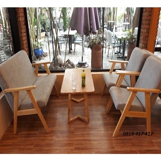 Sofa cafe chân dẹp G07