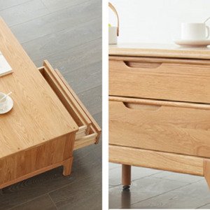 Bàn trà gỗ sồi nga AG 08