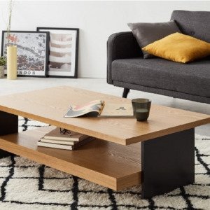 Bàn trà gỗ sồi nga AG 09