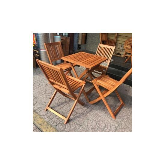 Bàn ghế gỗ xếp lớn G05