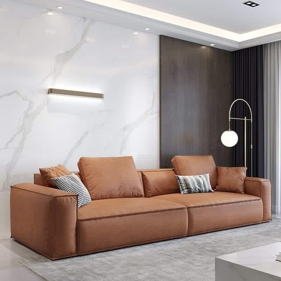 Sofa băng da pu angen hiện đại AG01