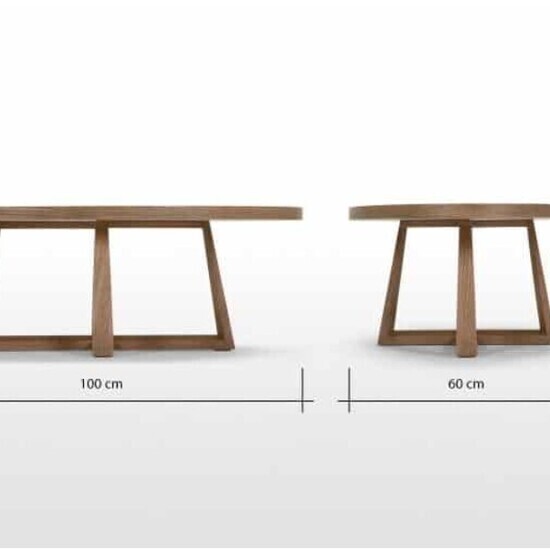 Bàn trà gỗ sồi AG 03