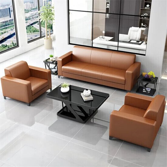 Sofa Văn Phòng màu nâu AG6