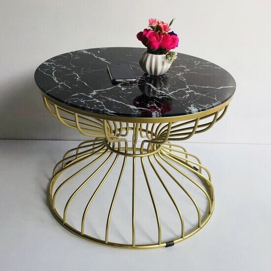 Bàn trà đồng hồ cát AG49