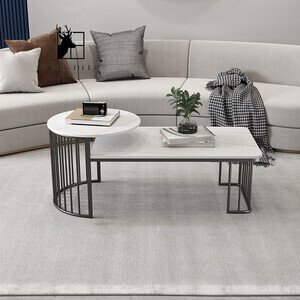 Bàn sofa hai tầng cho phòng khách hiện đại AG42