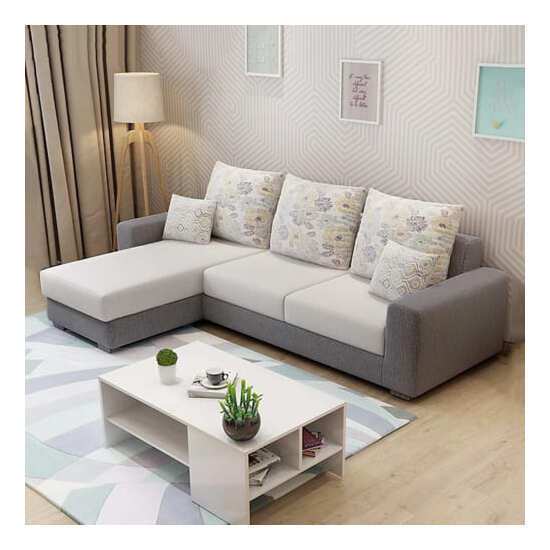 Sofa góc xám AG10