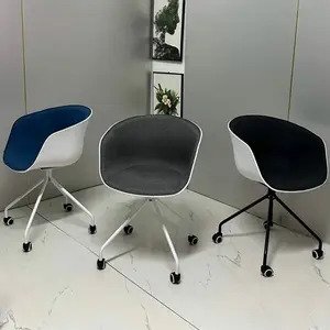 Ghế nhựa bọc vải chân sắt di động AG-19