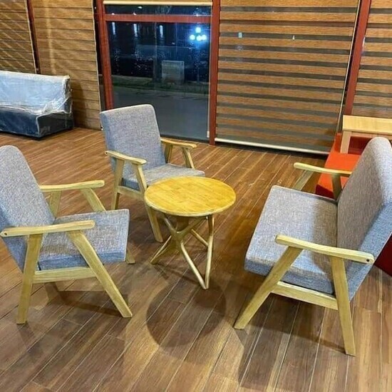 Bộ sofa tay dẹt A14