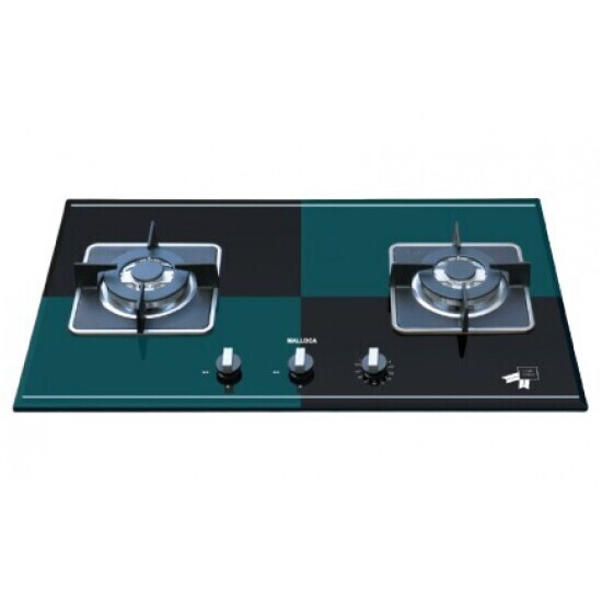 Bếp Gas Malloca AS 9402BG Mặt Kính 2 Bếp