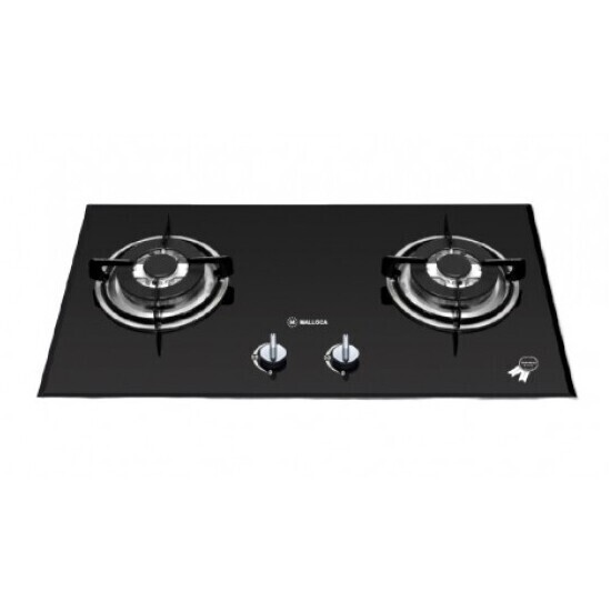 Bếp Gas Malloca GHG 732A NEW Mặt Kính 2 Bếp