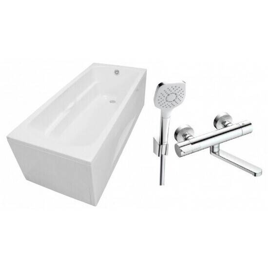 COMBO2BT TOTO Bồn Tắm PAY1735VC#W/TVBF411 Và Vòi TBV03427V/TBW02005A