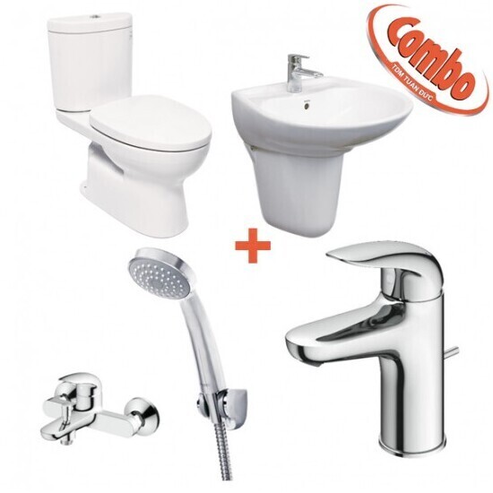 Combo TOTO 3 Bộ CS325DRT3 + LHT300CR + TLS03301V + TBS03302V + DGH104ZR
