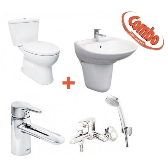 COMBO4NS TOTO Bộ CS300DT3Y1#W +LHT300CR#W +TVLM102NSR + TVSM103NSS