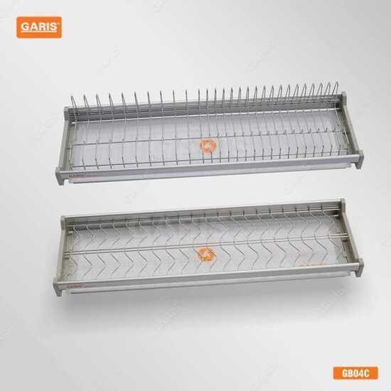 2. GIÁ ĐỂ BÁT ĐĨA INOX 2 TẦNG CỐ ĐỊNH GB04C
