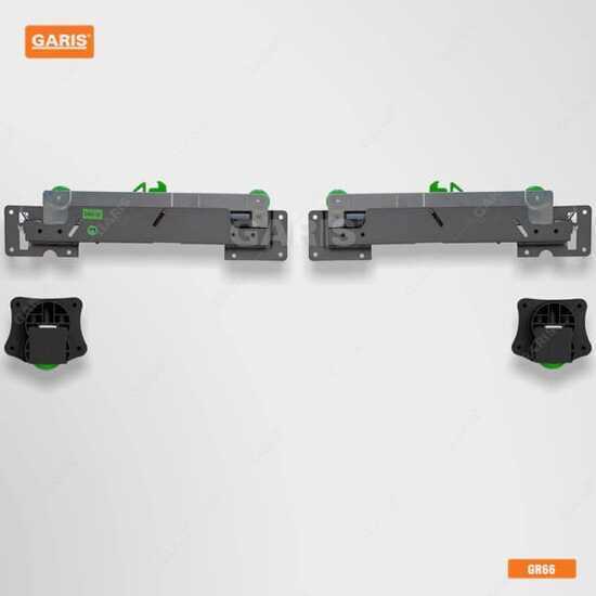 RAY TRƯỢT CỬA GỖ GR66