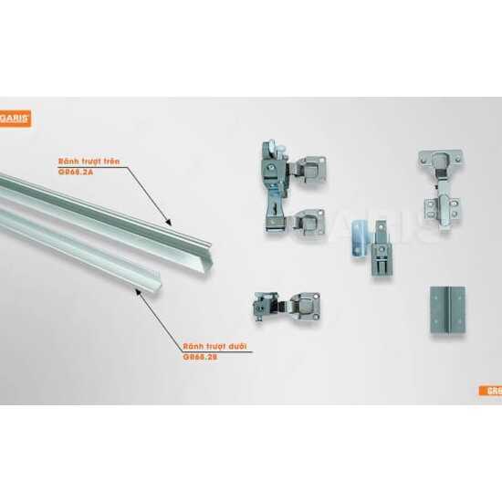 RAY TRƯỢT CỬA LÙA CÁNH GẬP – GR68