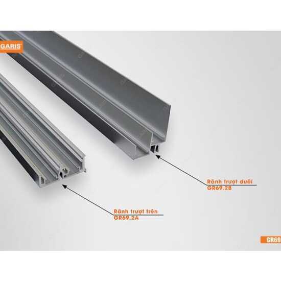 RAY TRƯỢT CỬA LÙA TREO GR69