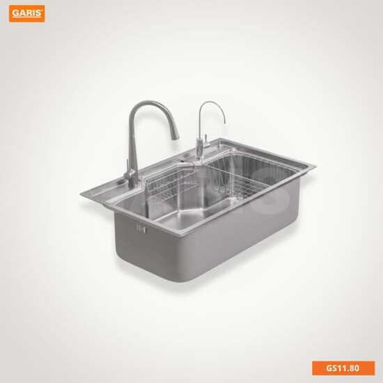 CHẬU RỬA 1 HỐ TO GS11.80