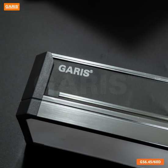 TỦ ĐỒ KHÔ 6 TẦNG, KHAY NHÔM VÁCH KÍNH, CÁNH MỞ GS6.45A(KÍNH SÁNG)