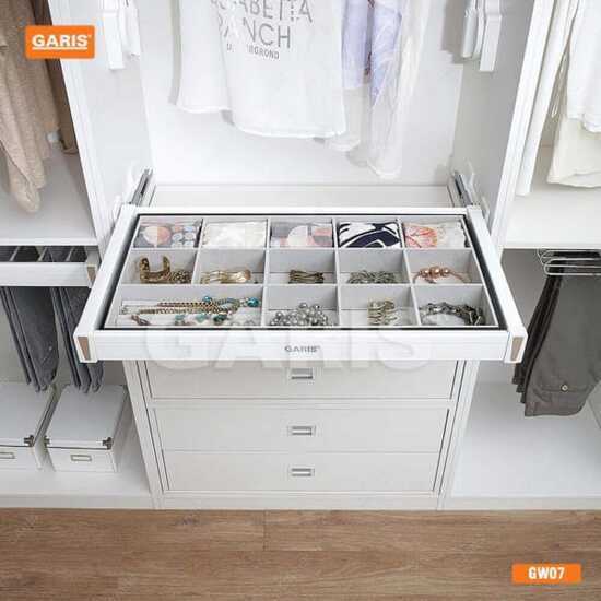 NGĂN KÉO ĐỰNG ĐỒ TRANG SỨC, PHỤ KIỆN THỜI TRANG GW07