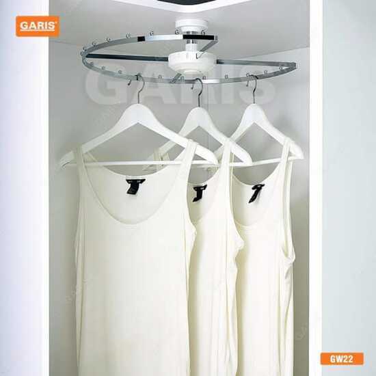 GIÁ XOAY, TREO GÓC TỦ QUẦN ÁO GW22