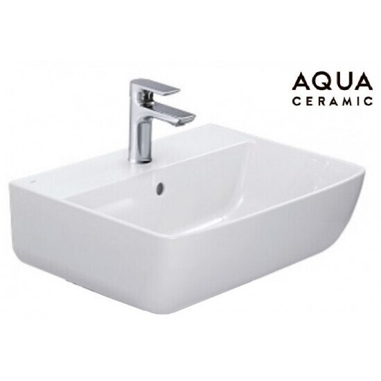Lavabo Inax AL-312V Treo Tường 530x435 mmAqua Ceramic