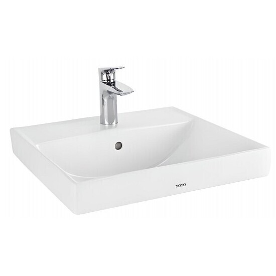 Chậu Rửa Lavabo TOTO LT710CSR#XW Đặt Bàn