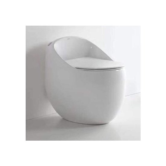 Bồn cầu liền khối cao cấp LK-666 hình quả trứng