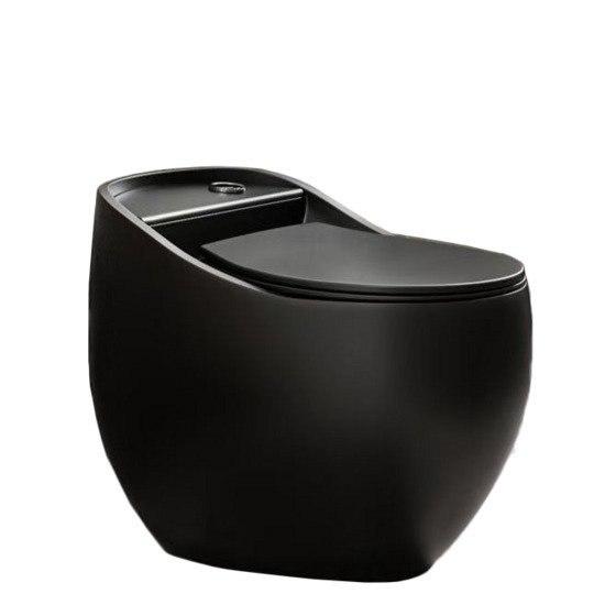 Bồn cầu liền khối cao cấp Teady LK 777BL hình quả trứng