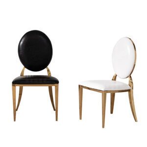 Ghế ăn inox luxury ( giá chưa bao gồm bàn ăn) AG19