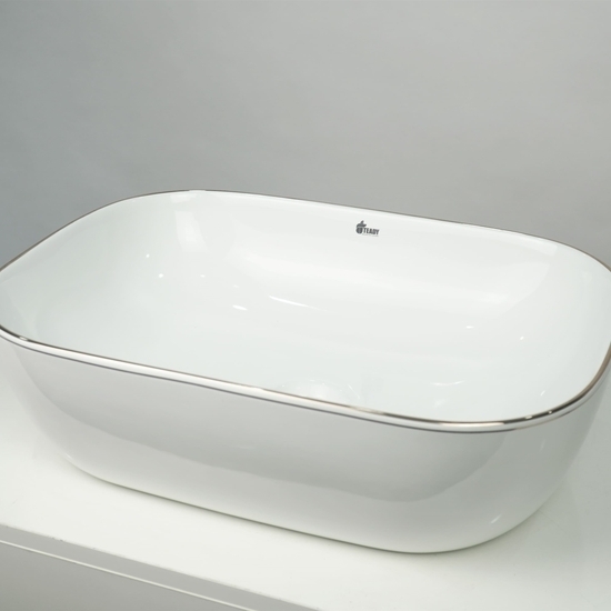 Chậu Lavabo dương bàn cao cấp LV 8524