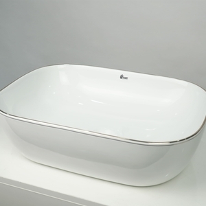 Chậu Lavabo dương bàn cao cấp LV 8524