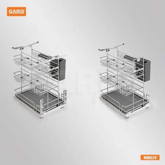 GIÁ ĐỂ DAO THỚT, GIA VỊ, CHAI LỌ MM02V