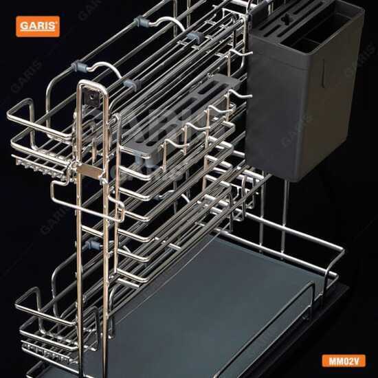 GIÁ ĐỂ DAO THỚT, GIA VỊ, CHAI LỌ MM02V