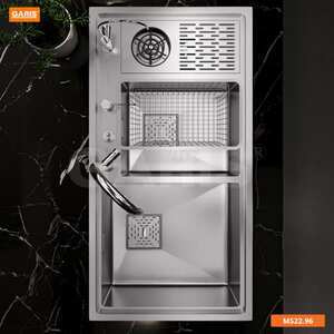 CHẬU RỬA CÓ MÁY RỬA CỐC, CHÉN MS22.96