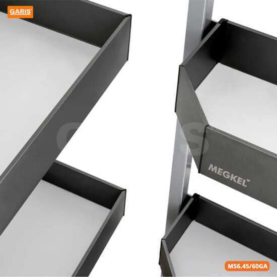 TỦ ĐỒ KHÔ 6 TẦNG, KHAY NHÔM, CÁNH MỞ MS6.60GA