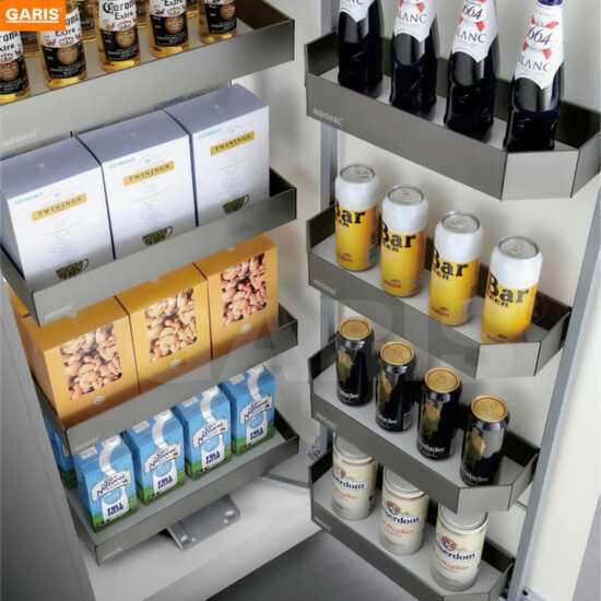 TỦ ĐỒ KHÔ 6 TẦNG, KHAY NHÔM, CÁNH MỞ MS6.60GA