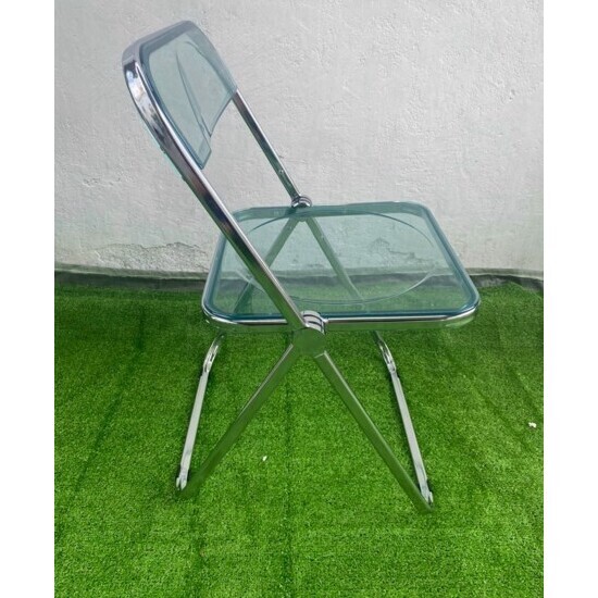 Ghế cafe xếp trong suốt nhập khẩu giá rẽ AG-18