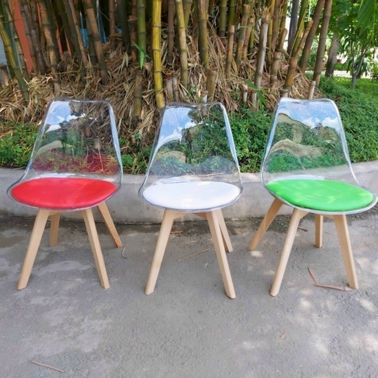 Ghế nhựa lưng trong suốt AG-10