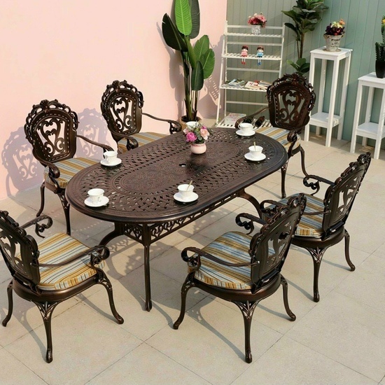 Bàn ghế sân vườn A 18