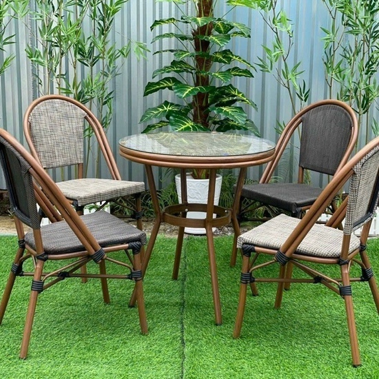 Bàn ghế sân vườn A 08