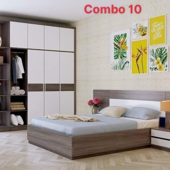 Combo giường tủ TV10