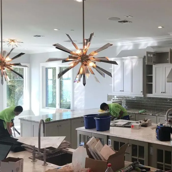 Dịch vụ Vệ sinh nhà sau xây dựng